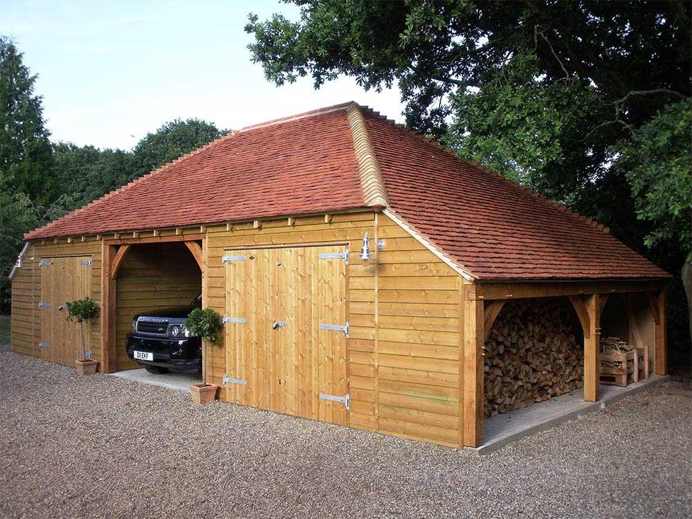Timber garage specialists for the home counties